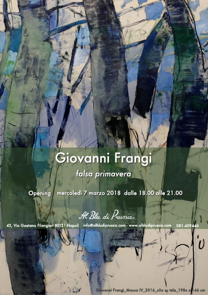 Giovanni Frangi – Falsa primavera